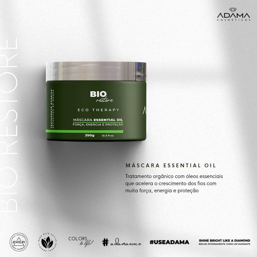 Bio Restore - Máscara Óleos Essenciais  350 g