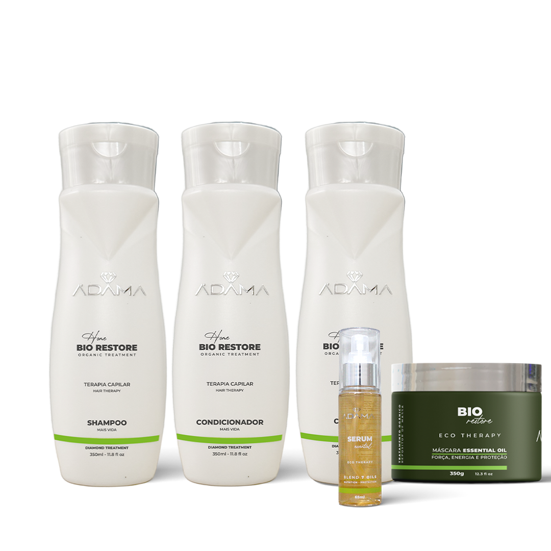 Kit Bio Restore - Terapia Capilar Orgânica Mais Vida ( 5 Produtos)