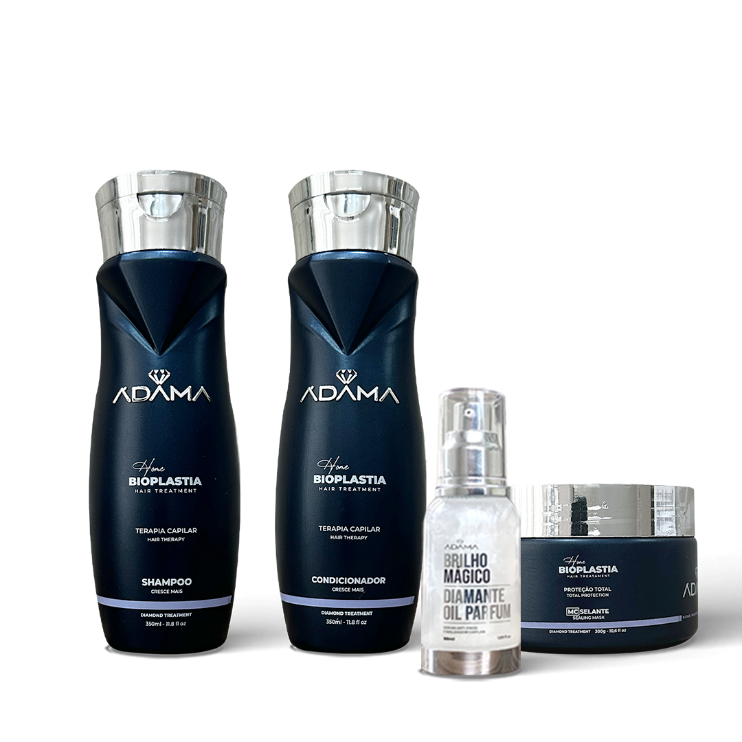 Kit Terapia Capilar Cresce Mais - Bioplastia - ( 4 Produtos )